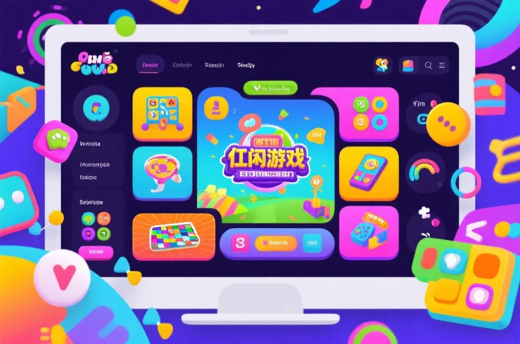 星欧娱乐平台丰富多样的游戏界面,展示各种休闲游戏和互动元素。